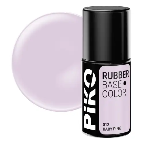 Baza Piko Rubber, Base Color, 7 ml, 012 Baby Pink