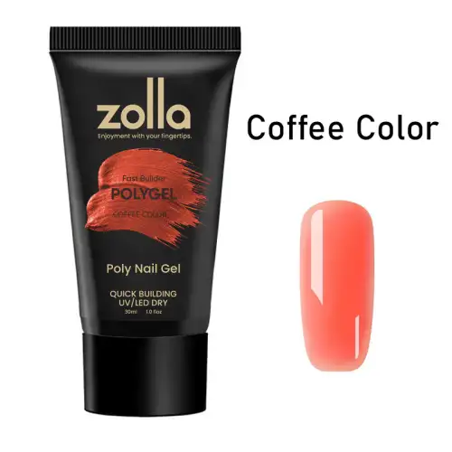 Polygel Zolla 30ml - Coffee Color