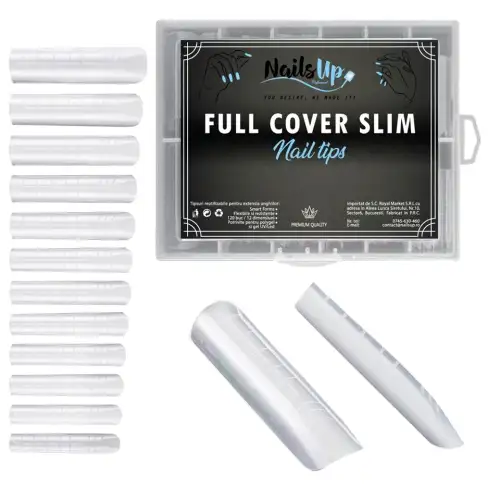 Tipsuri NailsUp Full Cover Slim 120buc/set