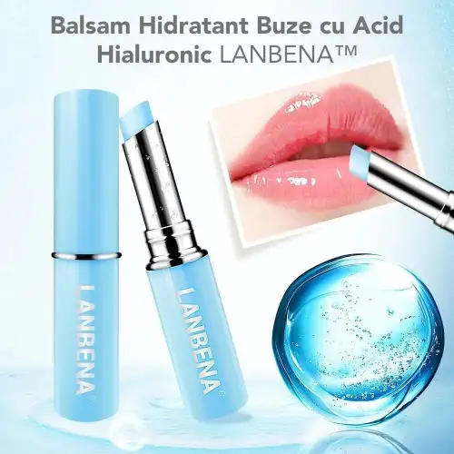 Balsam Hidratant Buze cu Acid Hialuronic LANBENA™