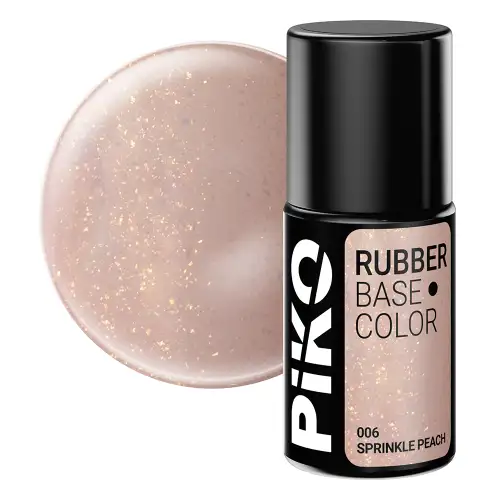 Baza Piko Rubber, Base Color, 7 ml, 006 Sprinkle Peach