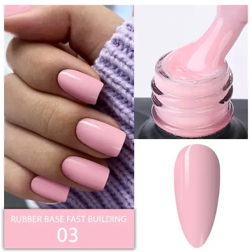 Baza Rubber Everin 15ml- Fast Building 03 - BRFB-03 - Everin.ro
