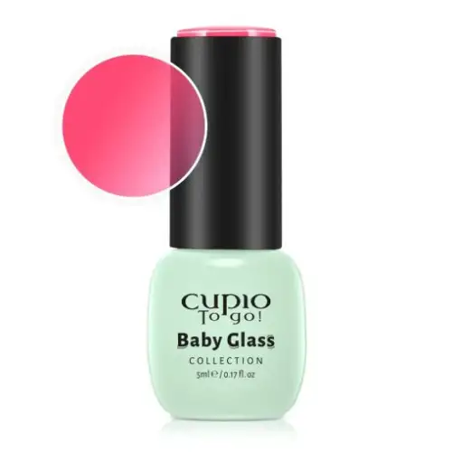 Cupio Oja semipermanenta Baby Glass Collection - Rose Pink 5ml
