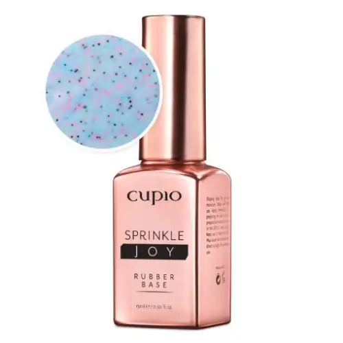 Cupio Rubber Base Sprinkle Joy Collection - Blue Velvet 15ml