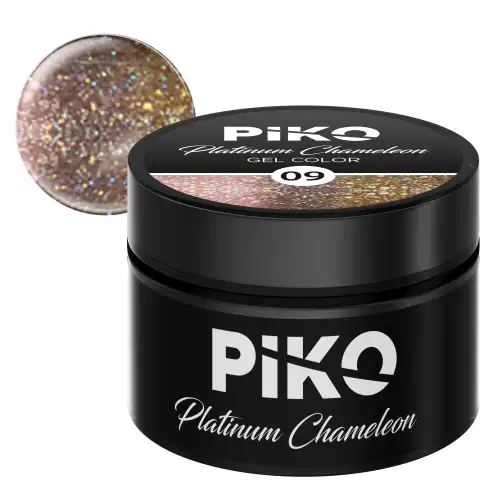 Gel color Piko, Platinum Chameleon, 5g, model 09