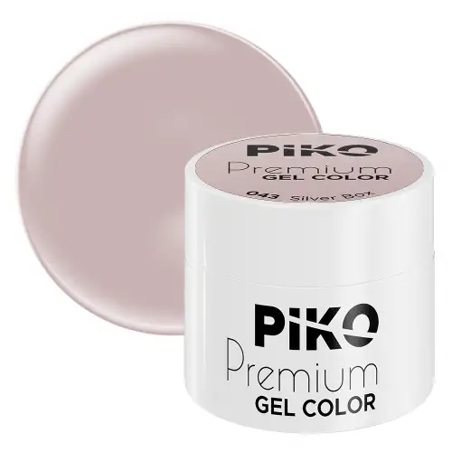 Gel color Piko, Premium, 5g, 043 Silver Box