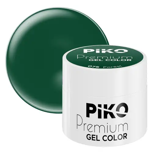 Gel color Piko, Premium, 5g, 075 Green