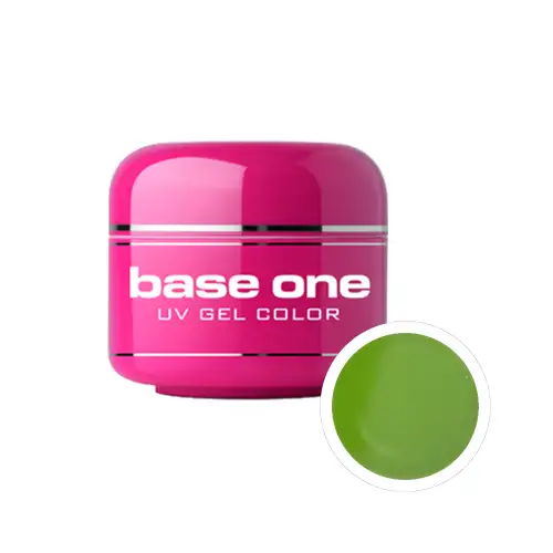 Gel UV color Base One, 5 g, dark lime 78