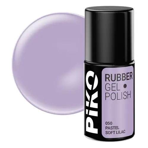 Oja semipermanenta Piko, Rubber, 7 ml, 050 Pastel Soft Lilac