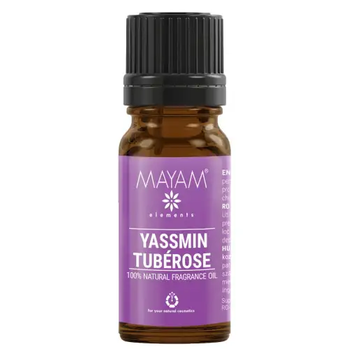 Parfumant natural Elemental, Yassmin Tuberose, 10 ml